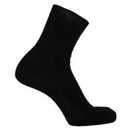 Носки мужские Однотонные, цвет чёрный, размер 25