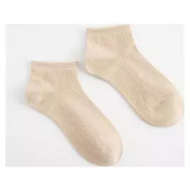 Носки женские Minaku «Блеск» цвет бежевый, размер 35-39 (22-25 см)