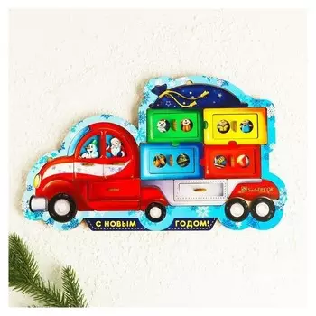 Новогодний грузовик