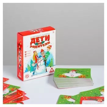 Новогодняя игра-викторина «Дети VS родители », 7+