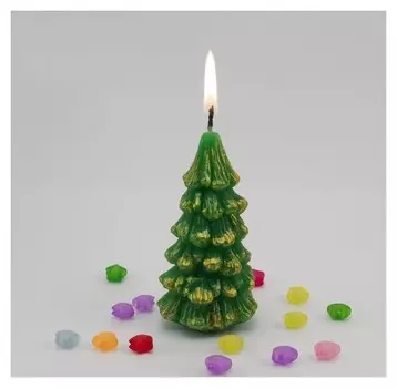 Новогодняя свеча Елочка