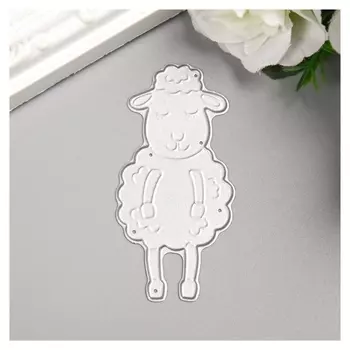 Нож для вырубки сталь "Барашек" 7,3х3,7 см