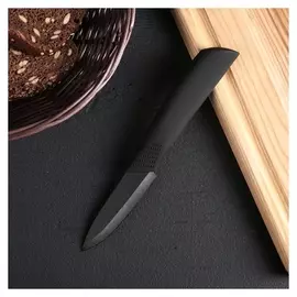 Нож кухонный керамический Black, лезвие 7,5 см, ручка Soft Touch