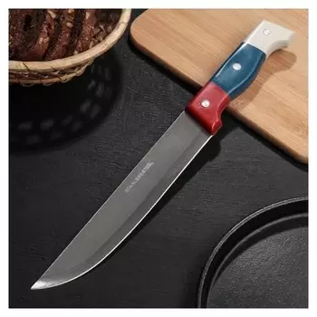 Нож кухонный "Триколор" лезвие 21 см