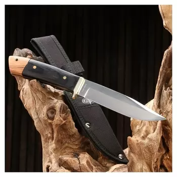 Нож охотничий "Иркутск" сталь - 40х13, рукоять - дерево, 24 см