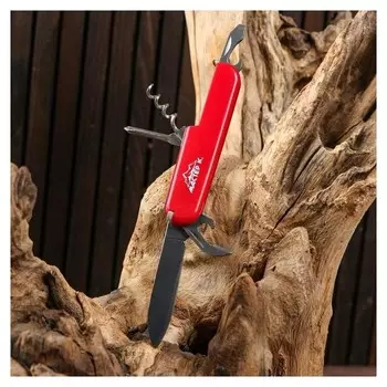 Нож швейцарский 11в1 красный