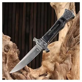 Нож складной "Матадор" сталь - 420, рукоять - дерево, 22 см