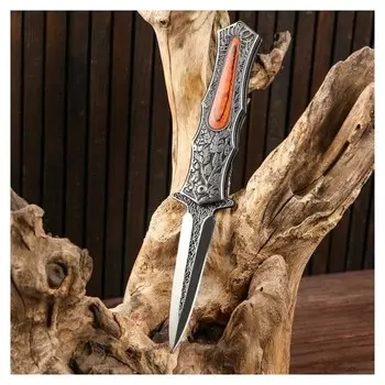 Нож складной полуавтоматический, 22,7см, клинок 9,3см