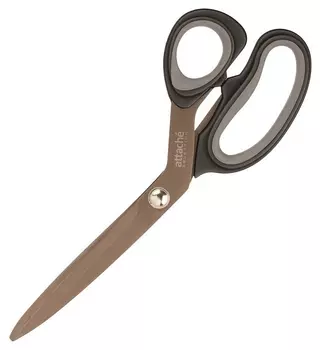 Ножницы Attache Selection Argo 203мм эрг.руч,покр.titanium Black чр/ср