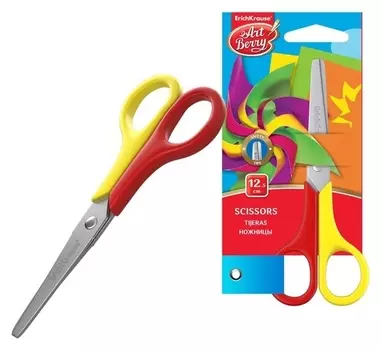 Ножницы детские с закруглёнными концами лезвий Artberry