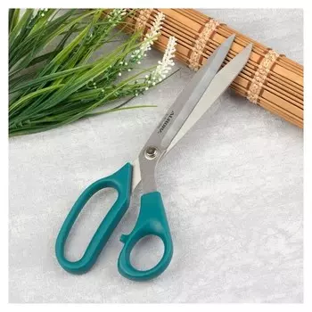 Ножницы портновские, 25 см, профессиональные, цвет тёмно-бирюзовый