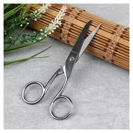 Ножницы универсальные, 13 см, цвет серебристый