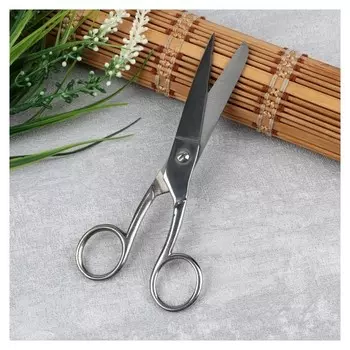 Ножницы универсальные, 15 см, цвет серебристый