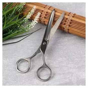 Ножницы универсальные, 17,5 см, цвет серебристый