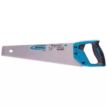 Ножовка по дереву "Piranha", 400 мм, 7-8 Tpi, зуб-3d, каленый зуб, двухкомпонентная рукоятка