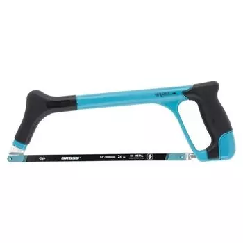 Ножовка по металлу "Piranha", 300 мм, трехкомпонентная металлопластиковая рамка