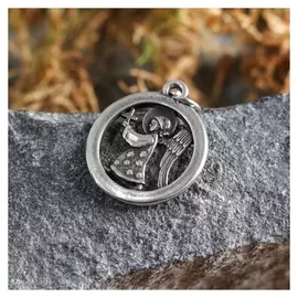 Оберег "Ангел-хранитель", металл пьютер, художественное литье