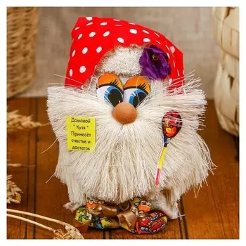 Оберег «Домовой с ложкой», 12 см