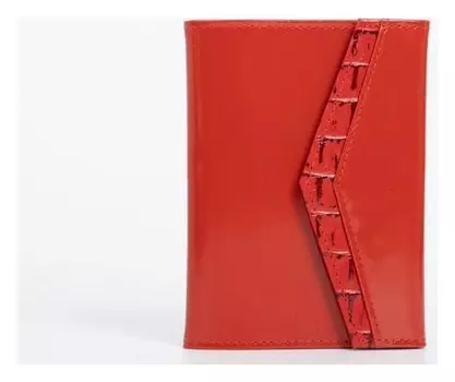 Обложка для автодокументов, цвет алый