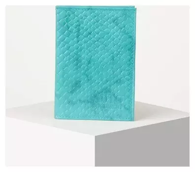 Обложка для автодокументов, цвет бирюзовый