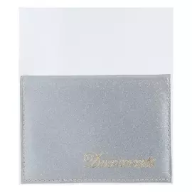 Обложка для автодокументов, цвет серый