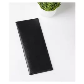 Обложка для документов, 4 отдела для карт, цвет чёрный