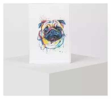 Обложка для паспорта, цвет белый