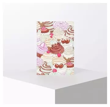 Обложка для паспорта, цвет бежевый