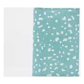 Обложка для паспорта, цвет бирюзовый