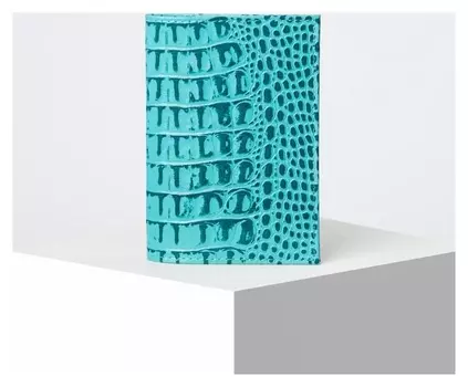 Обложка для паспорта, цвет бирюзовый