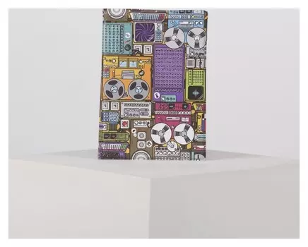 Обложка для паспорта Dj пульты в графике