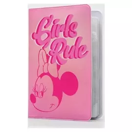Обложка для паспорта "Girls Rule", минни маус