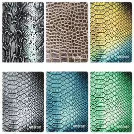 Обложка для паспорта "Кожа рептилии", пвх, фотопечать Staff, 237594