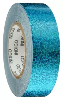 Обмотка для обруча с подкладкой Crystal, 20 мм × 14 м, цвет голубой