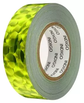 Обмотка для обруча с подкладкой Indigo 3D Bubble 20 мм × 14 м, цвет жёлтый