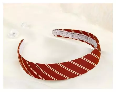 Ободок для волос "Дженни" 2,5 см, двойная полоса