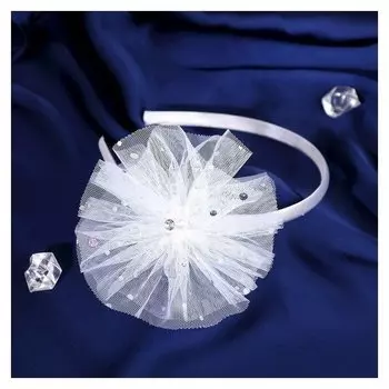 Ободок для волос "Выпускница" бусины