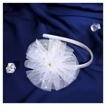 Ободок для волос "Выпускница" цветок