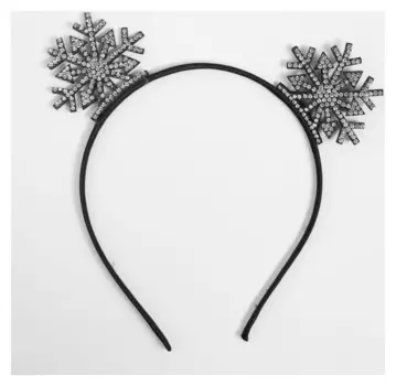 Ободок снежинки