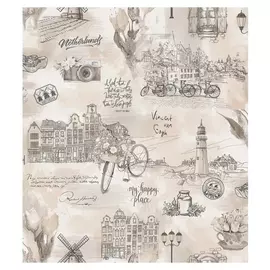 Обои бумажные "Гомельобои" винсент 61, 0,53х10,05м