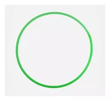 Обруч облегченный салатовый 60 см