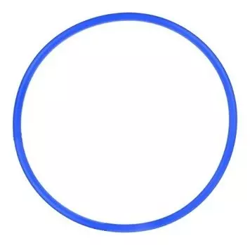 Обруч облегченный синий 60 см