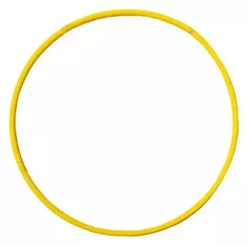 Обруч облегченный желтый 70 см