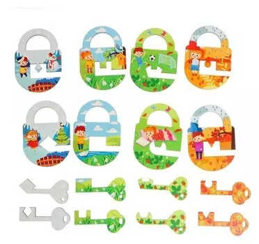 Обучающая игра «Замочки и ключики»