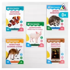 Обучающие карточки по методике глена домана размера А5, « №3»