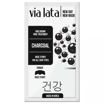 Очищающая полоска для носа CHARCOAL