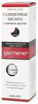 Очищающий гель Салициловая кислота в ивовом настое для лица