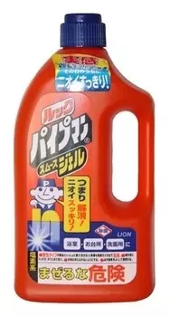 Очищающий и удаляющий запах гель для водопроводных и канализационных труб