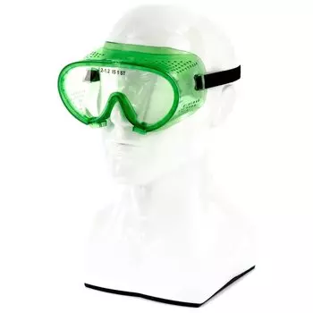 Очки закрытые "Эргономичные" с прямой вентиляцией, поликарбонат