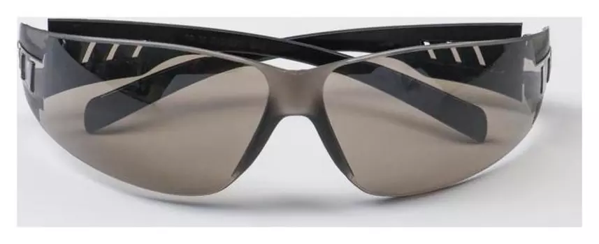Очки защитные "Исток" открытого типа классик(Прозрачно-серые) с черной дужкой